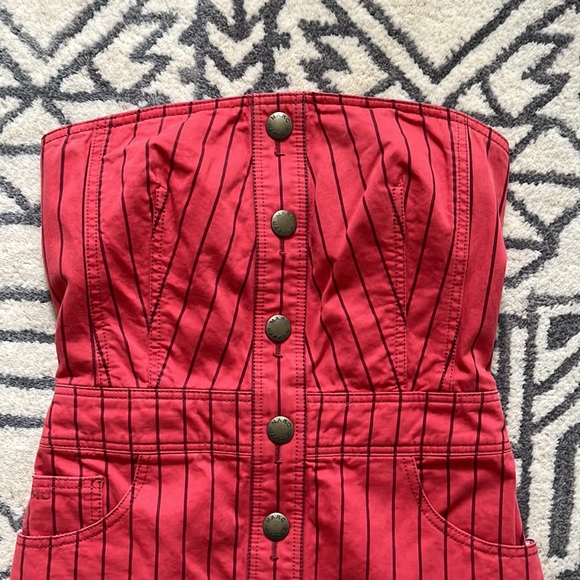 NWOT Vintage Marc Jacobs Strapless Dress - Picture 9 of 10